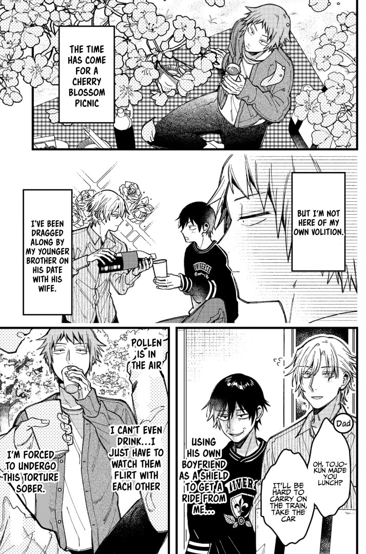 A World Where Everything Definitely Becomes BL vs. The Man Who Definitely Doesn't Want To Be In A BL Chapter 84 page 1 - Chapter 84: VS Cherry Blossom Viewing