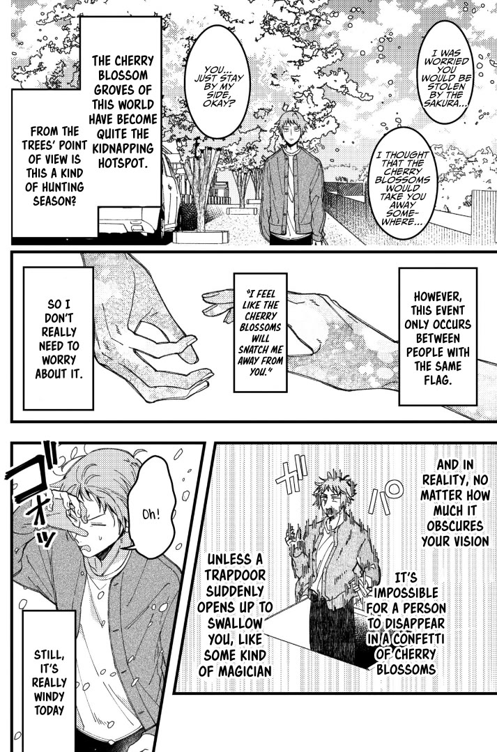 A World Where Everything Definitely Becomes BL vs. The Man Who Definitely Doesn't Want To Be In A BL Chapter 84 page 6 - Chapter 84: VS Cherry Blossom Viewing