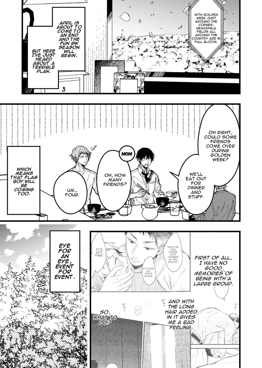 A World Where Everything Definitely Becomes BL vs. The Man Who Definitely Doesn't Want To Be In A BL Chapter 90 page 1 - Chapter 90