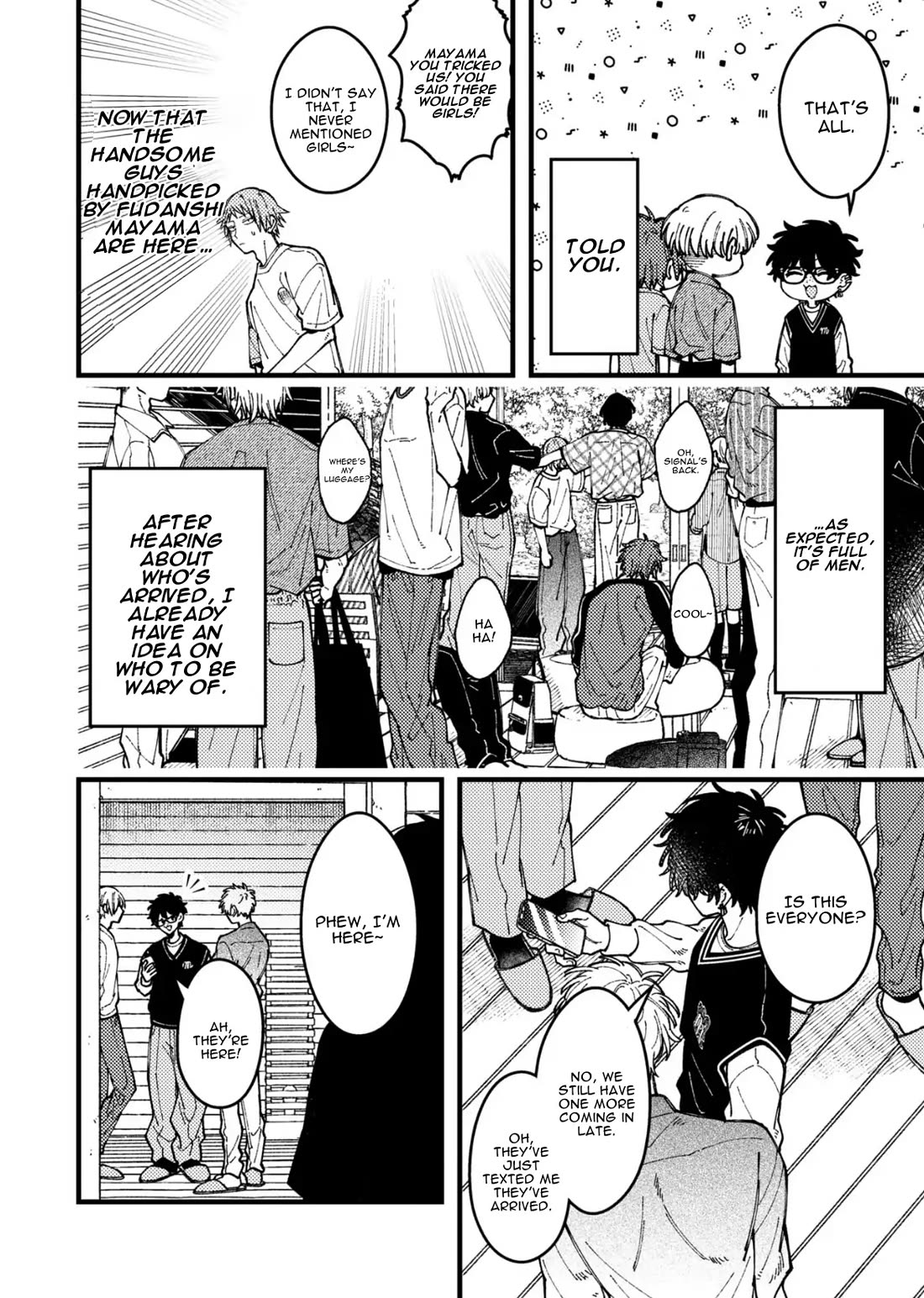 A World Where Everything Definitely Becomes BL vs. The Man Who Definitely Doesn't Want To Be In A BL Chapter 90 page 4 - Chapter 90