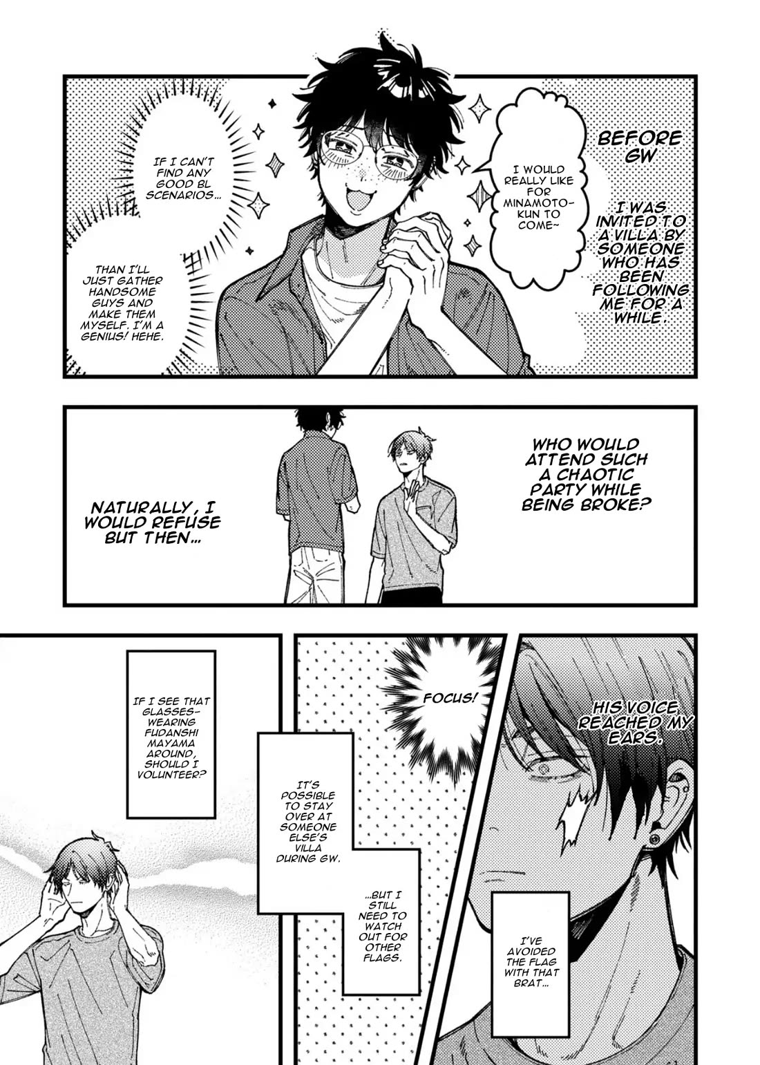 A World Where Everything Definitely Becomes BL vs. The Man Who Definitely Doesn't Want To Be In A BL Chapter 91 page 1 - Chapter 91