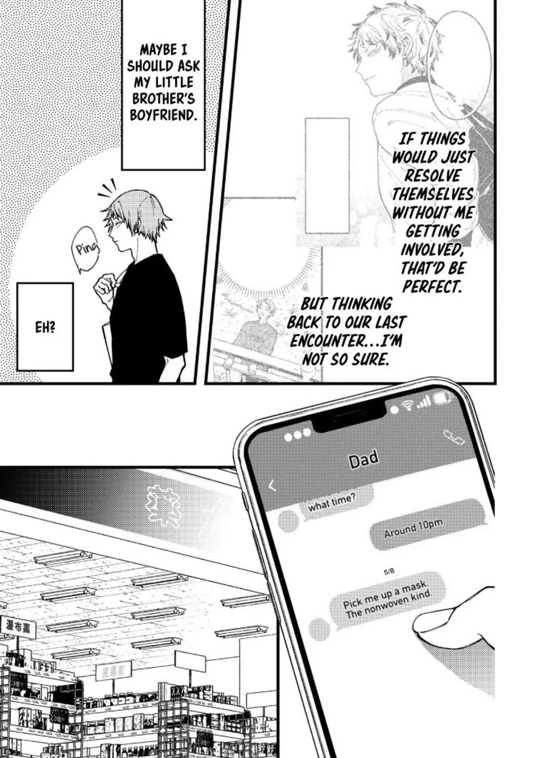 A World Where Everything Definitely Becomes BL vs. The Man Who Definitely Doesn't Want To Be In A BL Chapter 92 page 3 - Chapter 92