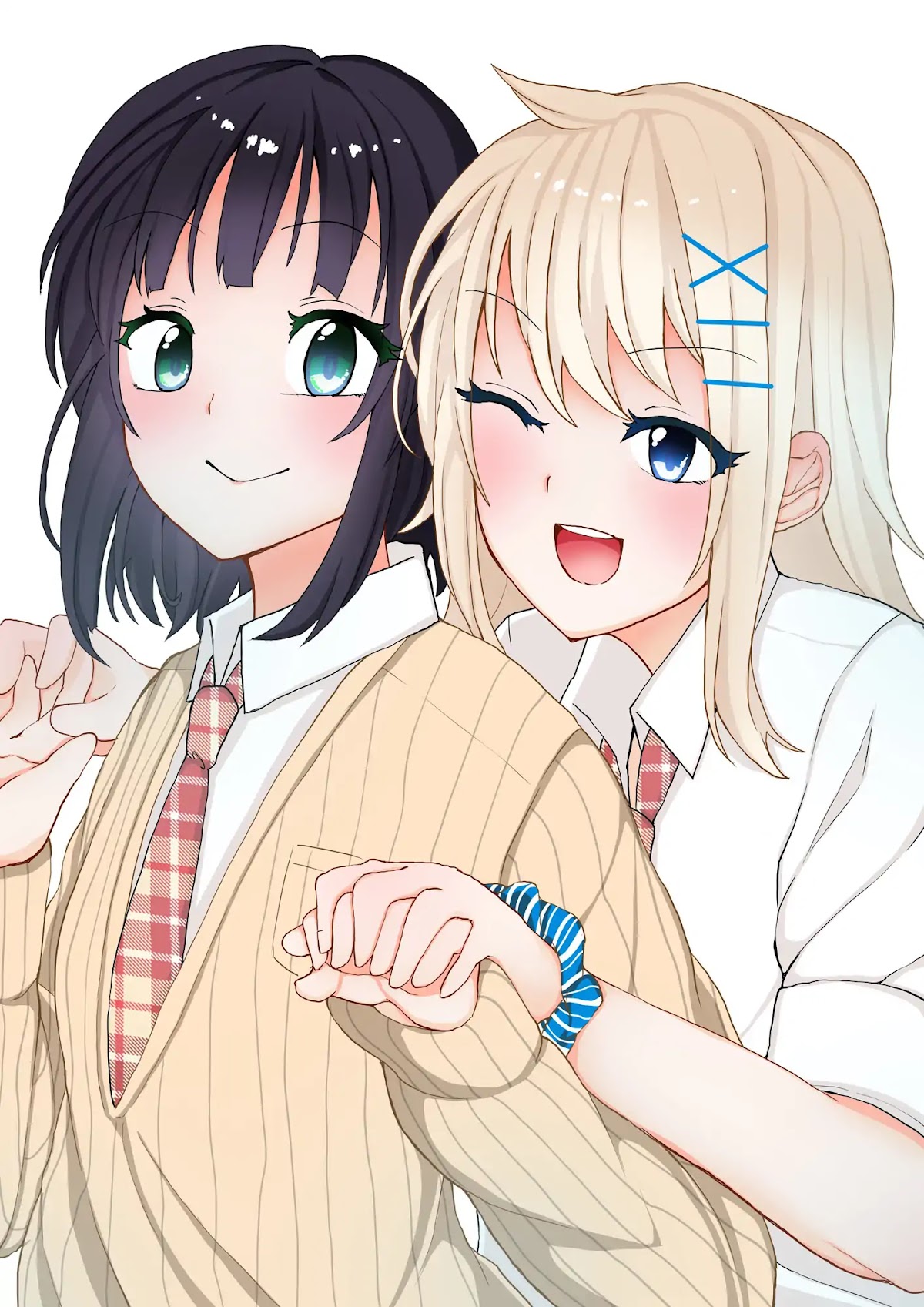 A Yuri Manga Between a Delinquent and a Quiet Girl That Starts From a Misunderstanding Chapter 1 page 1 - Chapter 1