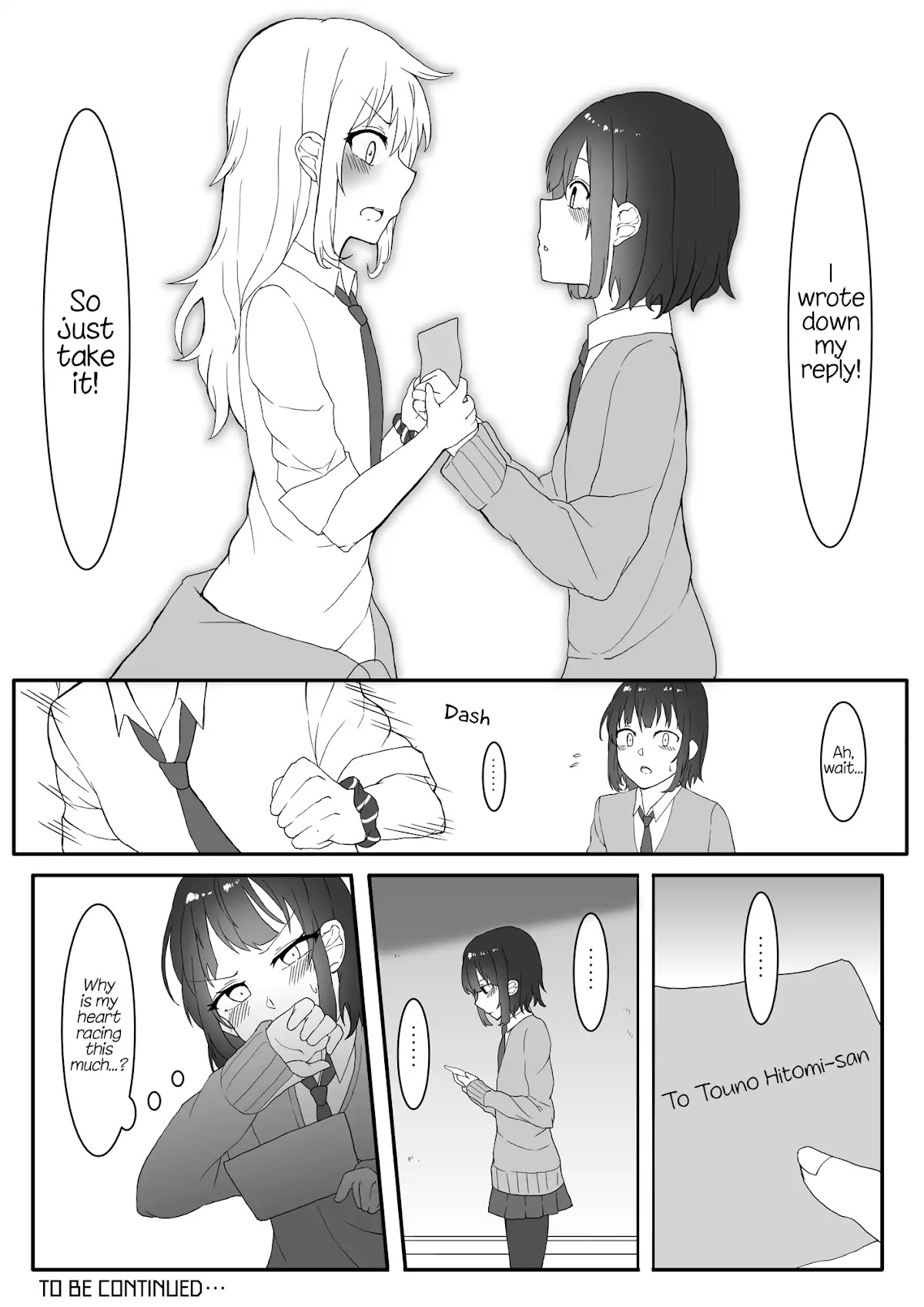 A Yuri Manga Between a Delinquent and a Quiet Girl That Starts From a Misunderstanding Chapter 1 page 4 - Chapter 1