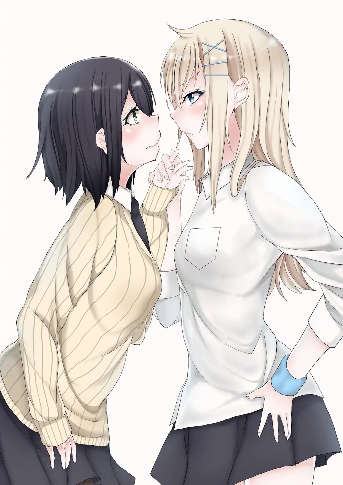 A Yuri Manga Between a Delinquent and a Quiet Girl That Starts From a Misunderstanding Chapter 2 page 1 - Chapter 2