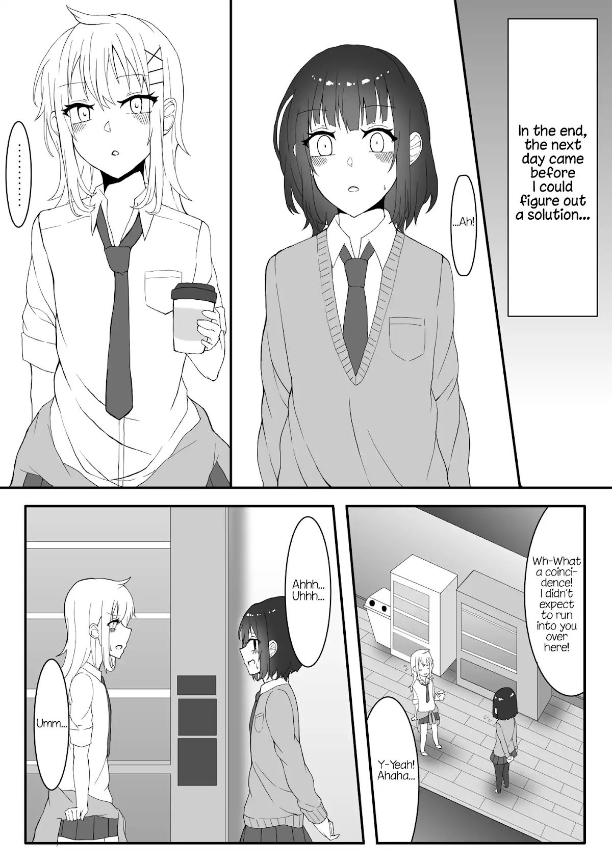 A Yuri Manga Between a Delinquent and a Quiet Girl That Starts From a Misunderstanding Chapter 2 page 3 - Chapter 2