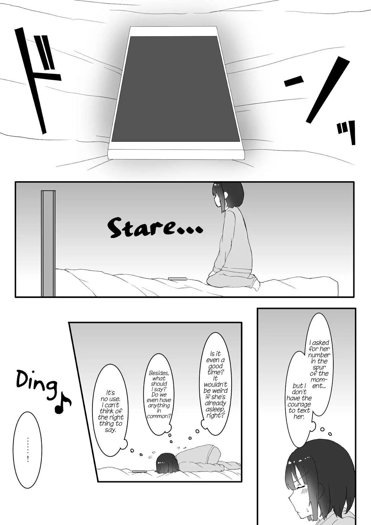 A Yuri Manga Between a Delinquent and a Quiet Girl That Starts From a Misunderstanding Chapter 3 page 1 - Chapter 3