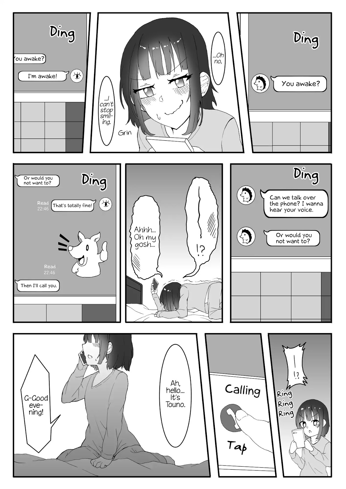 A Yuri Manga Between a Delinquent and a Quiet Girl That Starts From a Misunderstanding Chapter 3 page 2 - Chapter 3