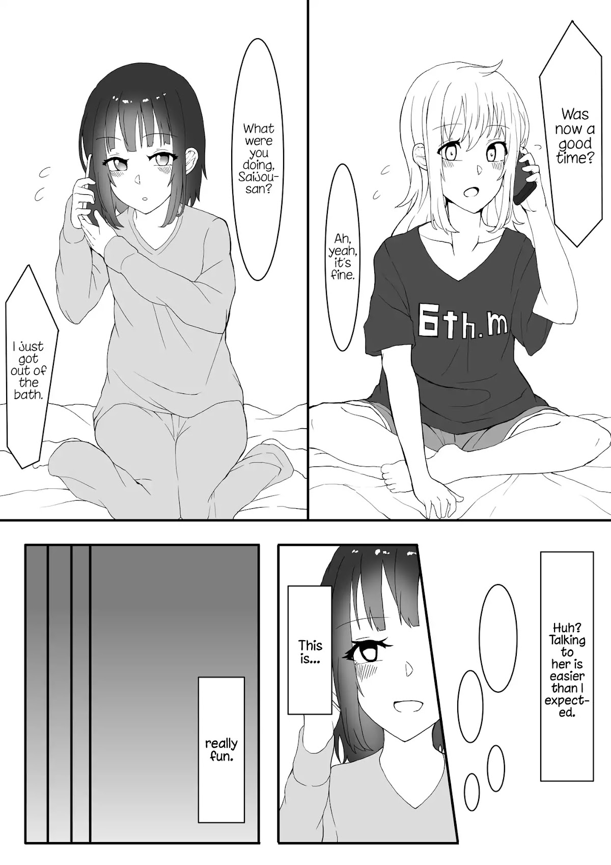 A Yuri Manga Between a Delinquent and a Quiet Girl That Starts From a Misunderstanding Chapter 3 page 3 - Chapter 3