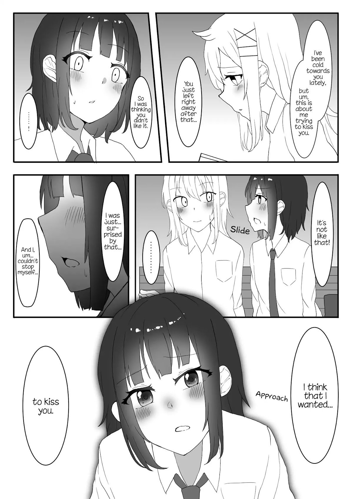 A Yuri Manga Between a Delinquent and a Quiet Girl That Starts From a Misunderstanding Chapter 5 page 3 - Chapter 5
