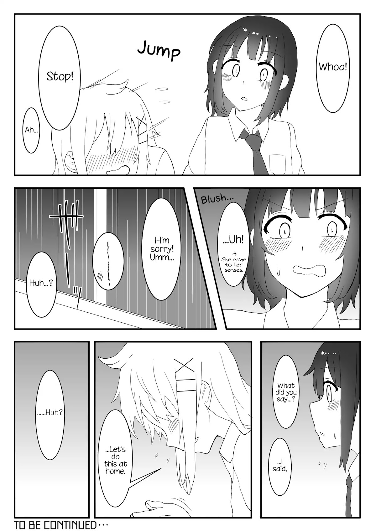 A Yuri Manga Between a Delinquent and a Quiet Girl That Starts From a Misunderstanding Chapter 6 page 3 - Chapter 6 [END]