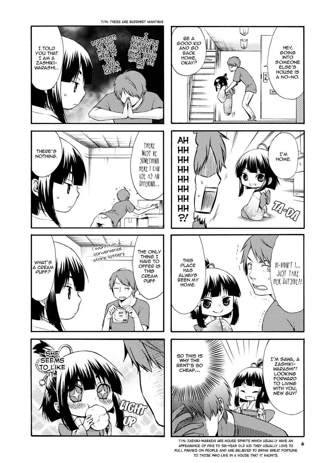 A Zashikiwarashi Lives in that Apartment Chapter 1 page 6 - Chapter 1