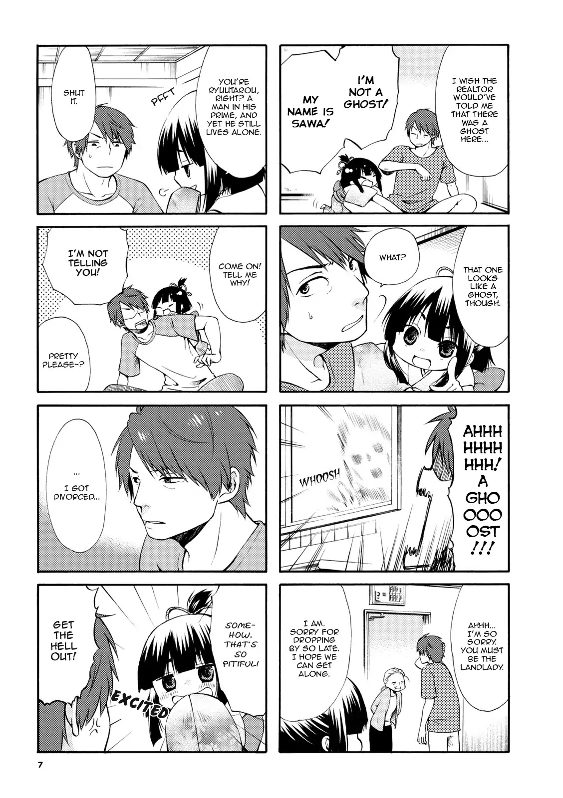 A Zashikiwarashi Lives in that Apartment Chapter 1 page 7 - Chapter 1