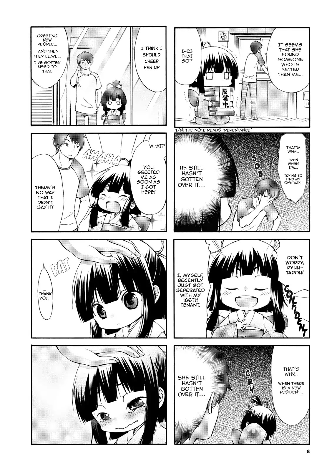 A Zashikiwarashi Lives in that Apartment Chapter 1 page 8 - Chapter 1