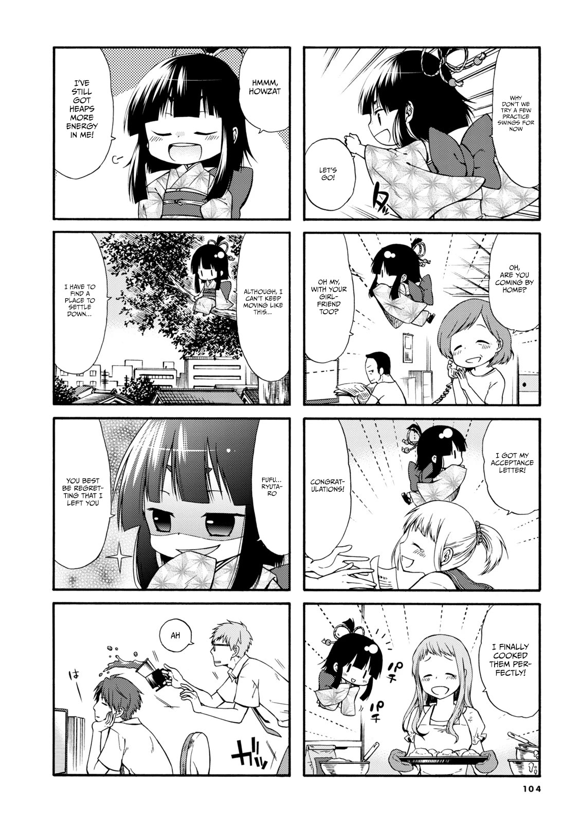 A Zashikiwarashi Lives in that Apartment Chapter 14 page 4 - Chapter 14