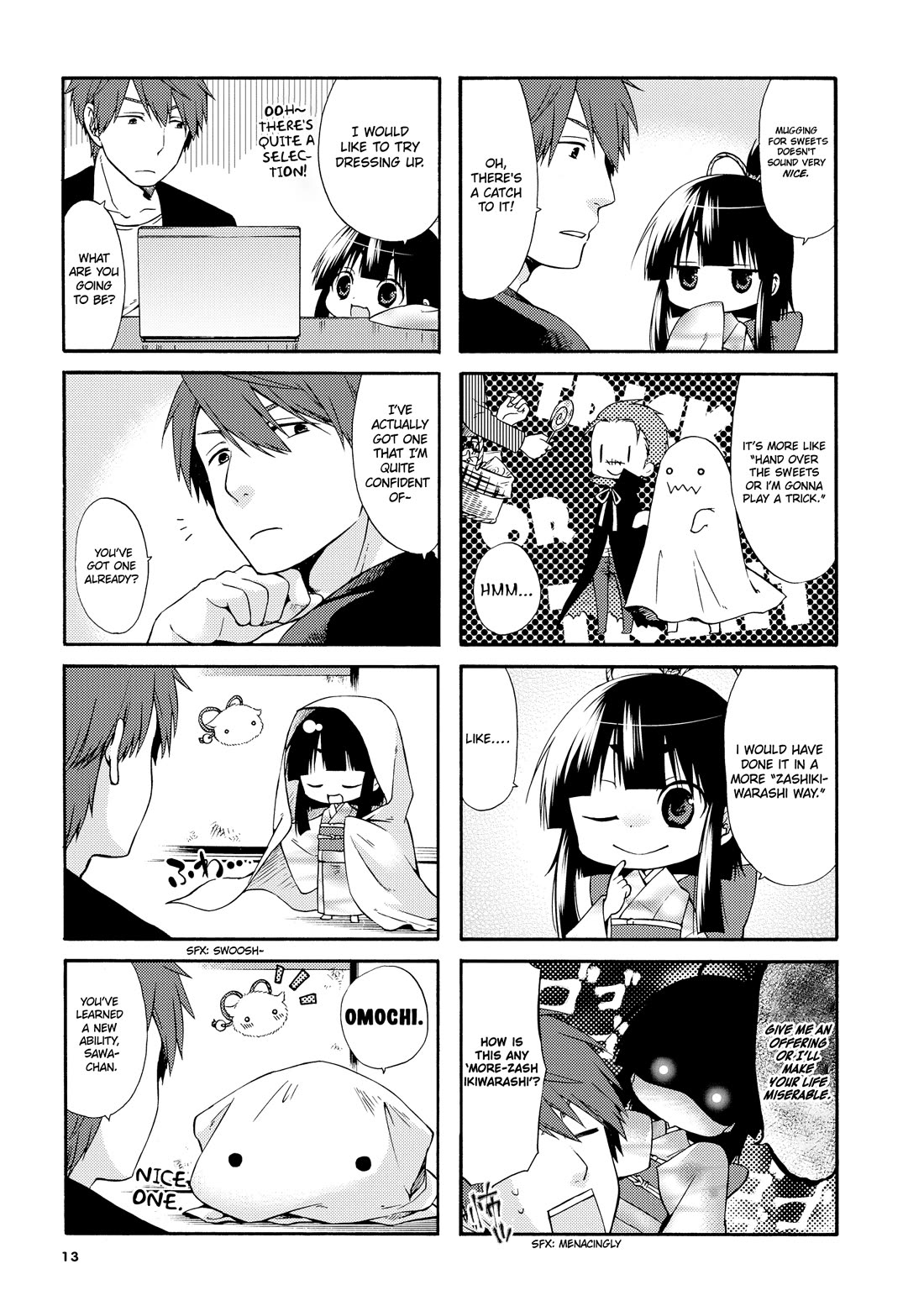 A Zashikiwarashi Lives in that Apartment Chapter 17 page 4 - Chapter 17