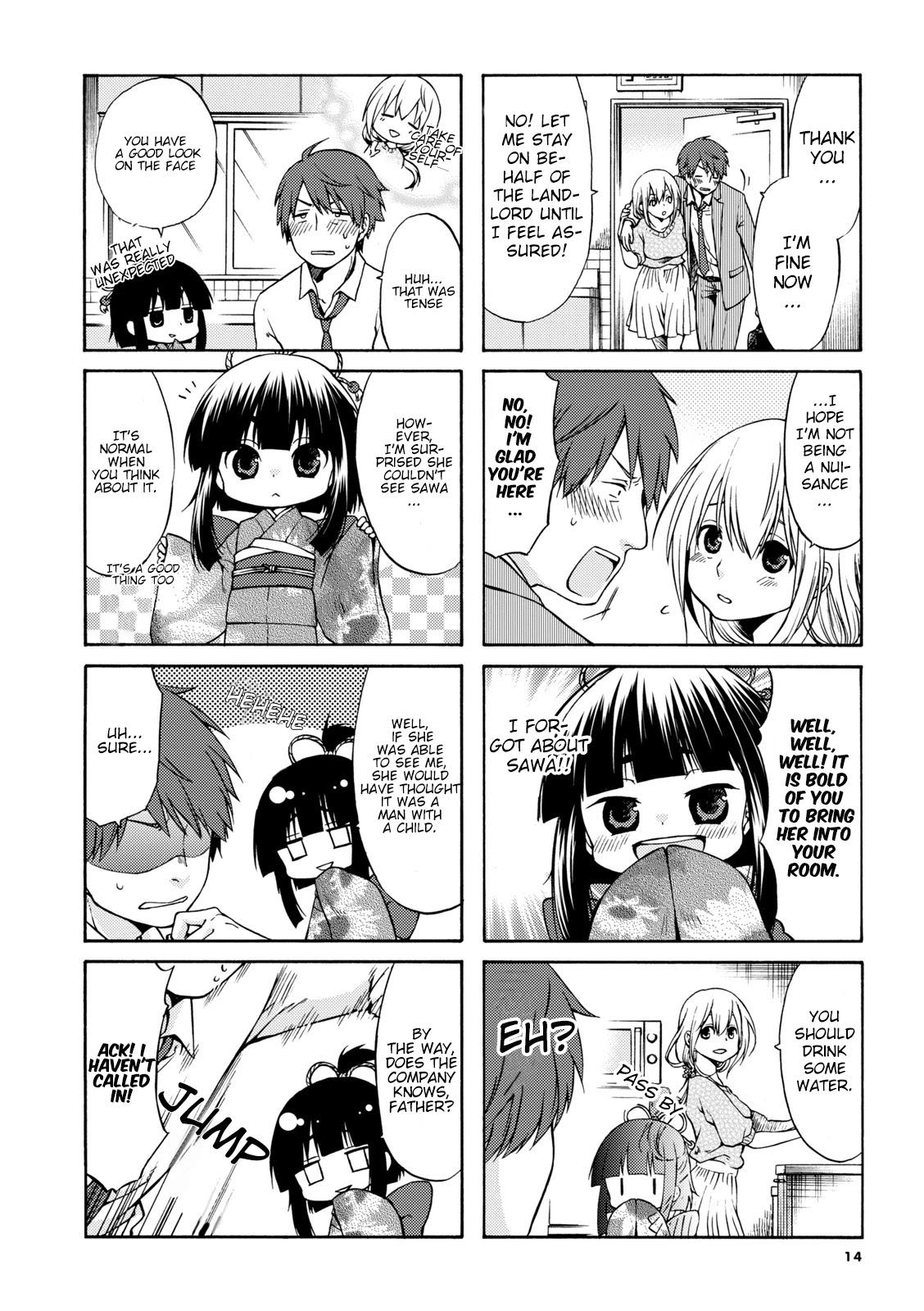 A Zashikiwarashi Lives in that Apartment Chapter 2 page 4 - Chapter 2