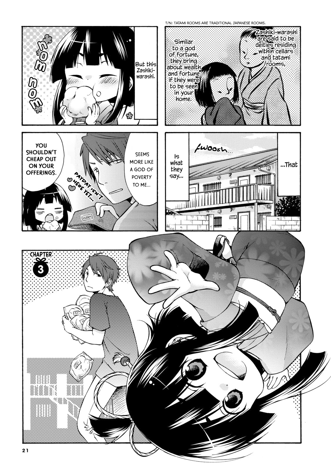 A Zashikiwarashi Lives in that Apartment Chapter 3 page 2 - Chapter 3