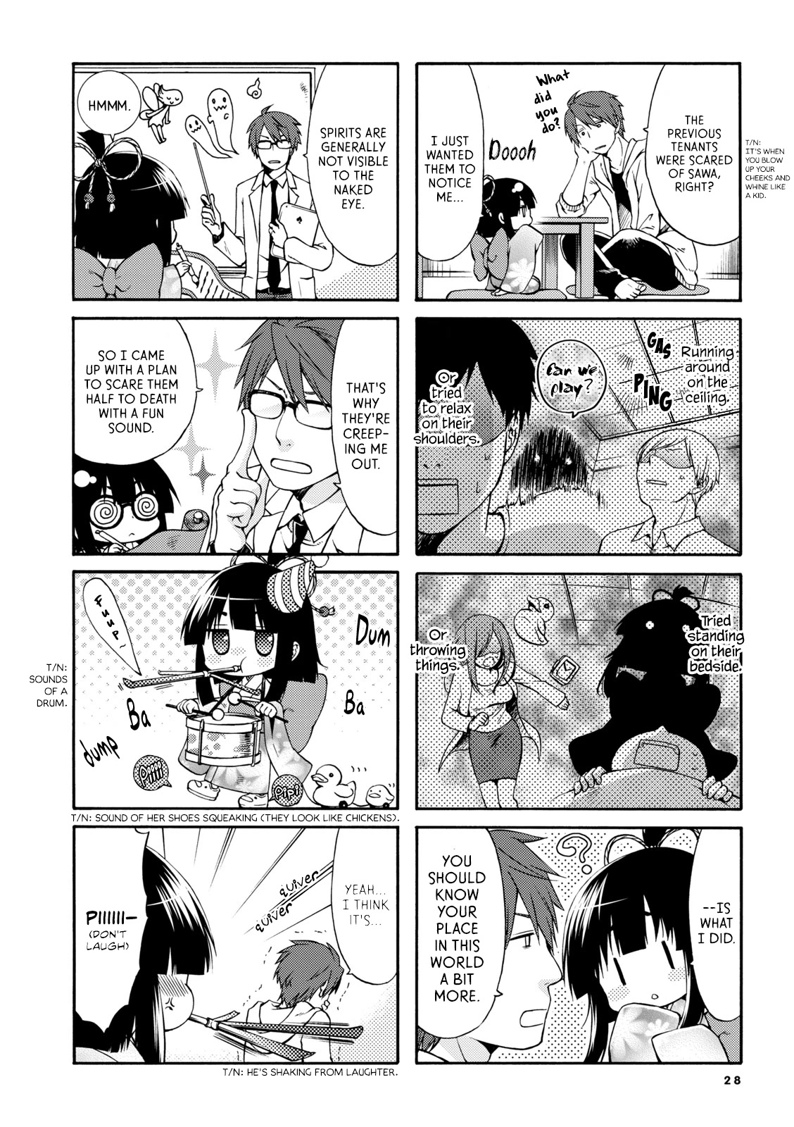 A Zashikiwarashi Lives in that Apartment Chapter 4 page 2 - Chapter 4