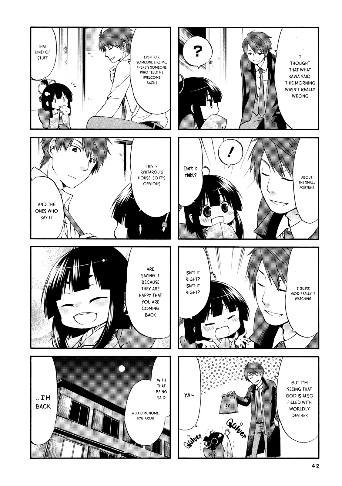 A Zashikiwarashi Lives in that Apartment Chapter 5 page 8 - Chapter 5