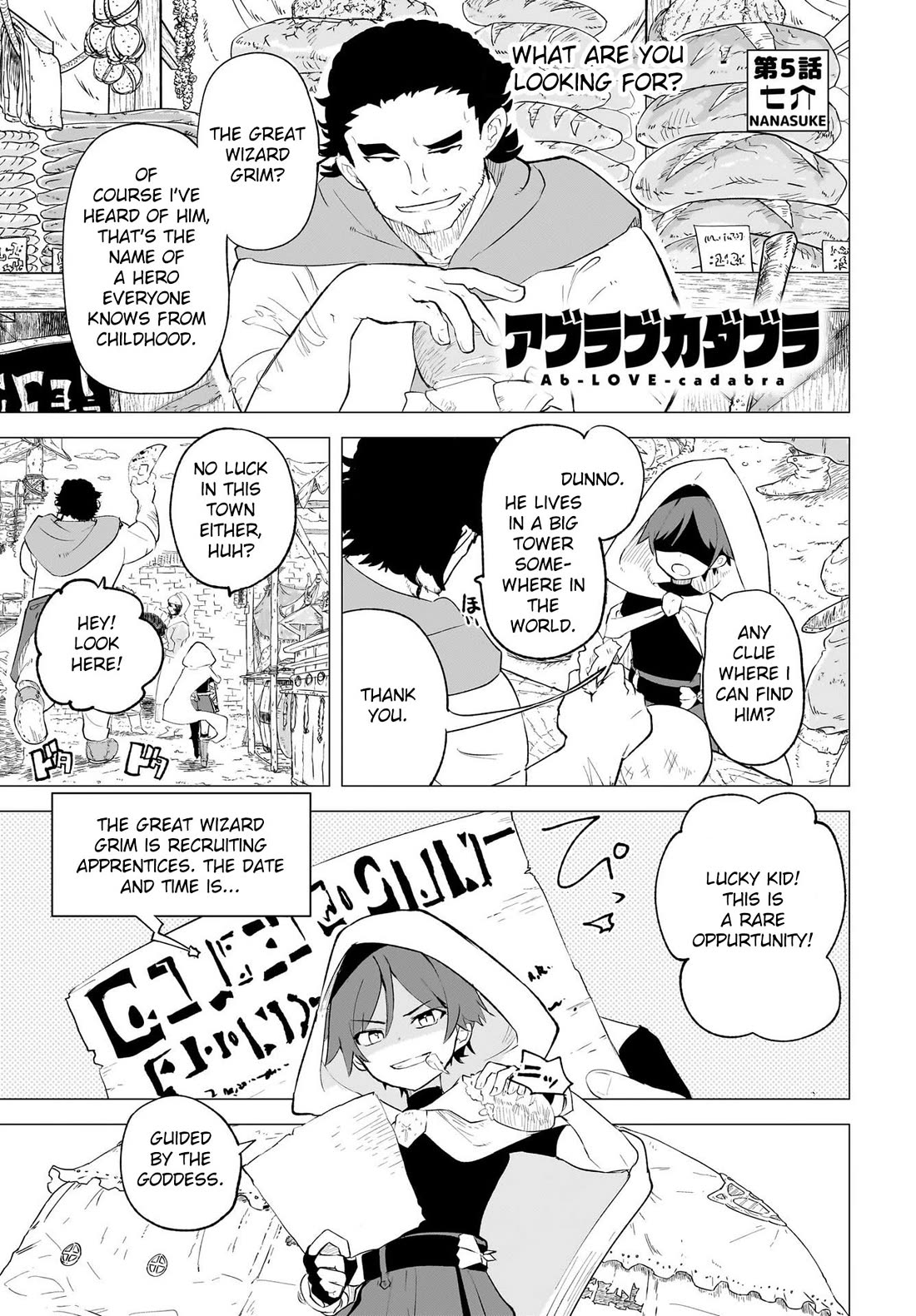 Ab-LOVE-cadabra Chapter 5 page 1 - Chapter 5