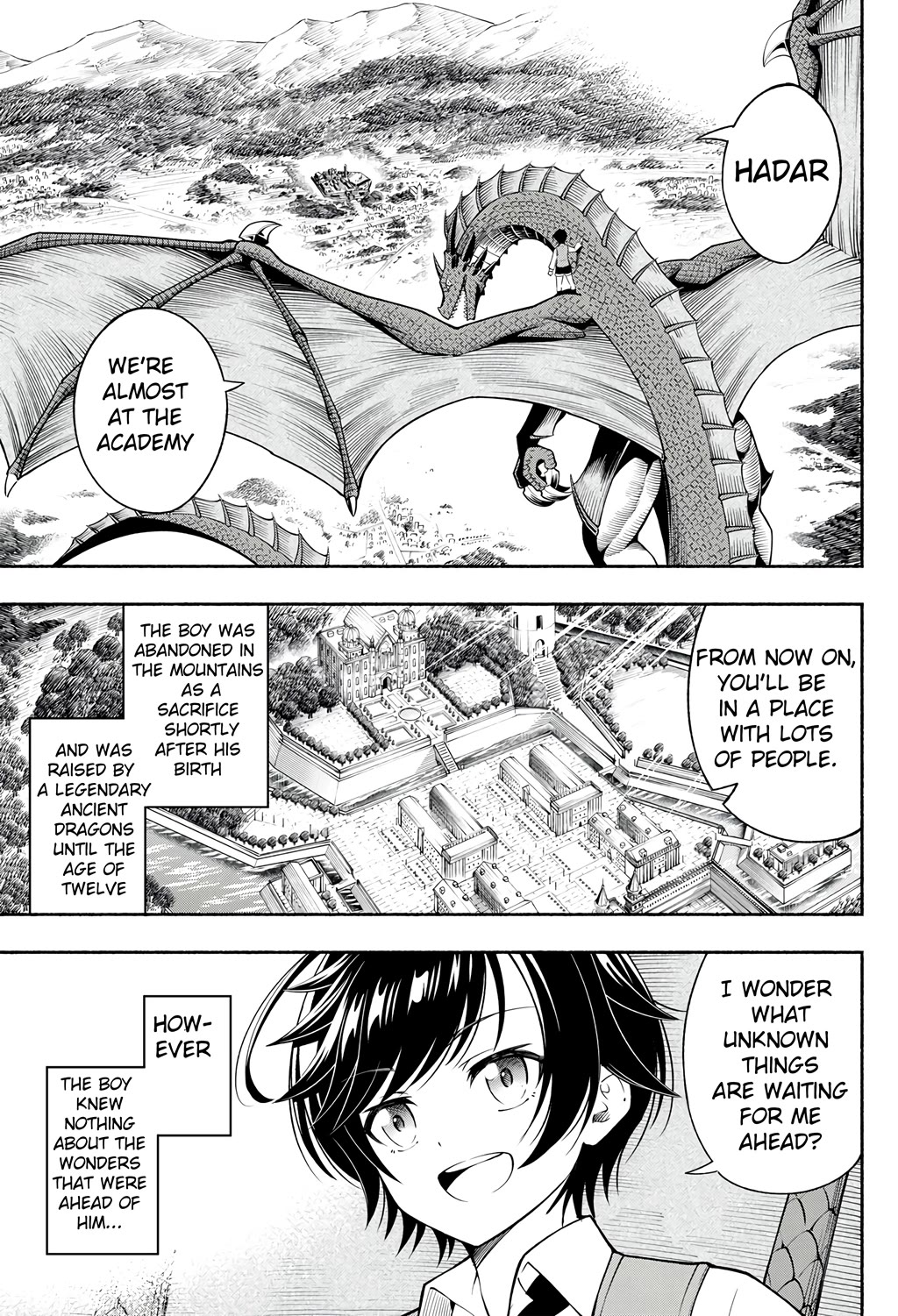 Abandoned in the Mountains, I’m Adopted by a Lizard ~ I’ve Mastered Magic and Surpassed My Parents, but I Never Knew They Were Legendary Old Dragons Chapter 1 page 1 - Chapter 1: World's Strongest