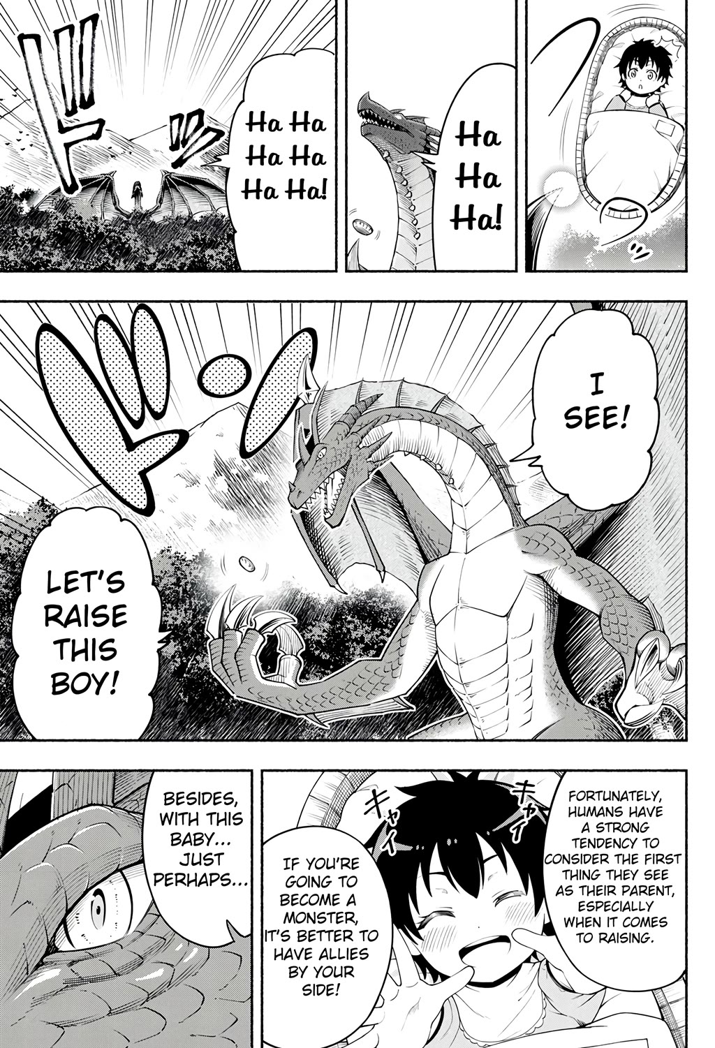 Abandoned in the Mountains, I’m Adopted by a Lizard ~ I’ve Mastered Magic and Surpassed My Parents, but I Never Knew They Were Legendary Old Dragons Chapter 1 page 10 - Chapter 1: World's Strongest