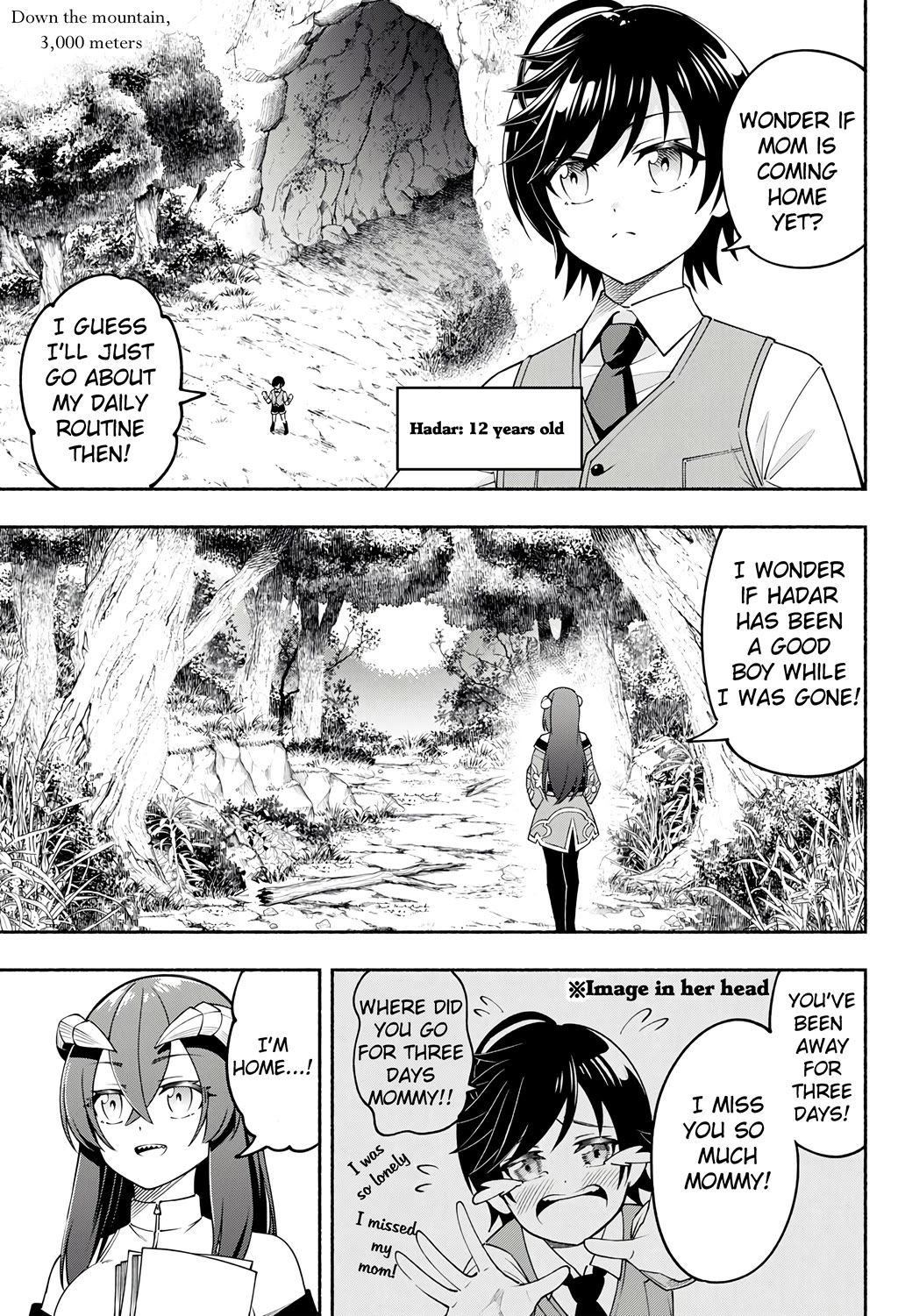 Abandoned in the Mountains, I’m Adopted by a Lizard ~ I’ve Mastered Magic and Surpassed My Parents, but I Never Knew They Were Legendary Old Dragons Chapter 1 page 28 - Chapter 1: World's Strongest