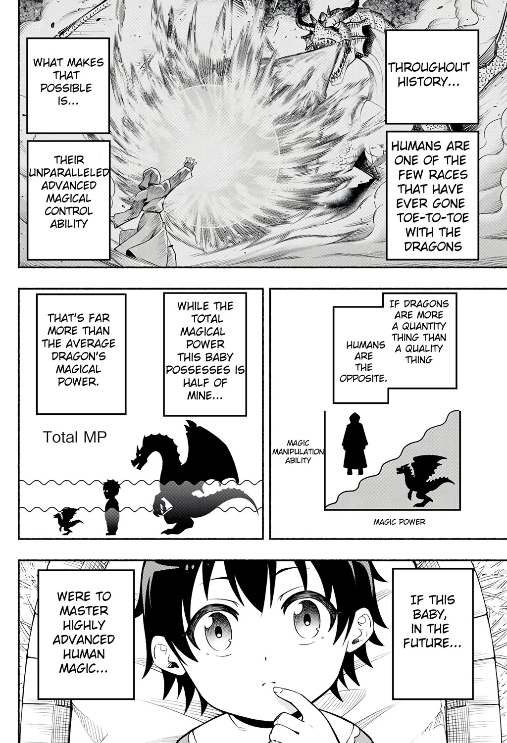 Abandoned in the Mountains, I’m Adopted by a Lizard ~ I’ve Mastered Magic and Surpassed My Parents, but I Never Knew They Were Legendary Old Dragons Chapter 1 page 7 - Chapter 1: World's Strongest