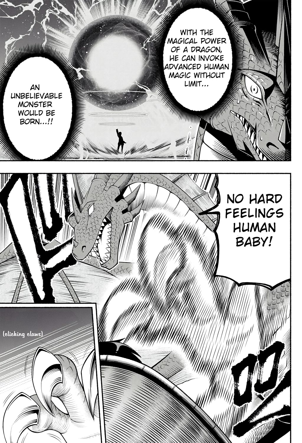 Abandoned in the Mountains, I’m Adopted by a Lizard ~ I’ve Mastered Magic and Surpassed My Parents, but I Never Knew They Were Legendary Old Dragons Chapter 1 page 8 - Chapter 1: World's Strongest