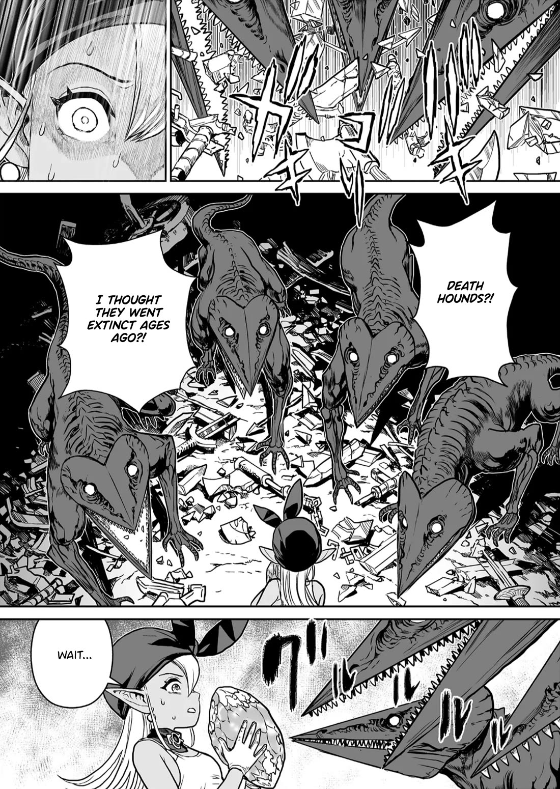 Abandoned: The Hero Who's So Strong He Breaks Every Weapon and the Elf Weaponsmith Chapter 1 page 24 - Chapter 1: Unneeded