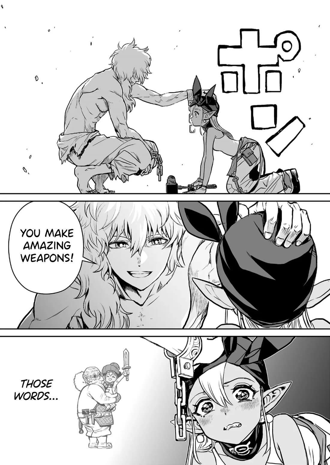 Abandoned: The Hero Who's So Strong He Breaks Every Weapon and the Elf Weaponsmith Chapter 1 page 48 - Chapter 1: Unneeded