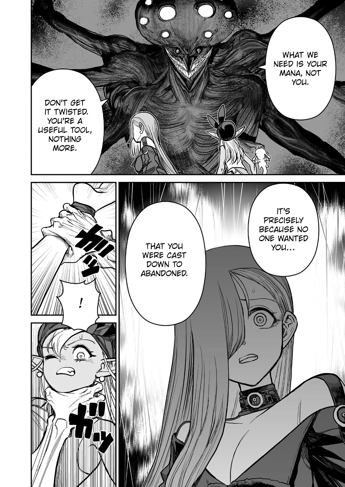 Abandoned: The Hero Who's So Strong He Breaks Every Weapon and the Elf Weaponsmith Chapter 10 page 10 - Chapter 10: Being Needed