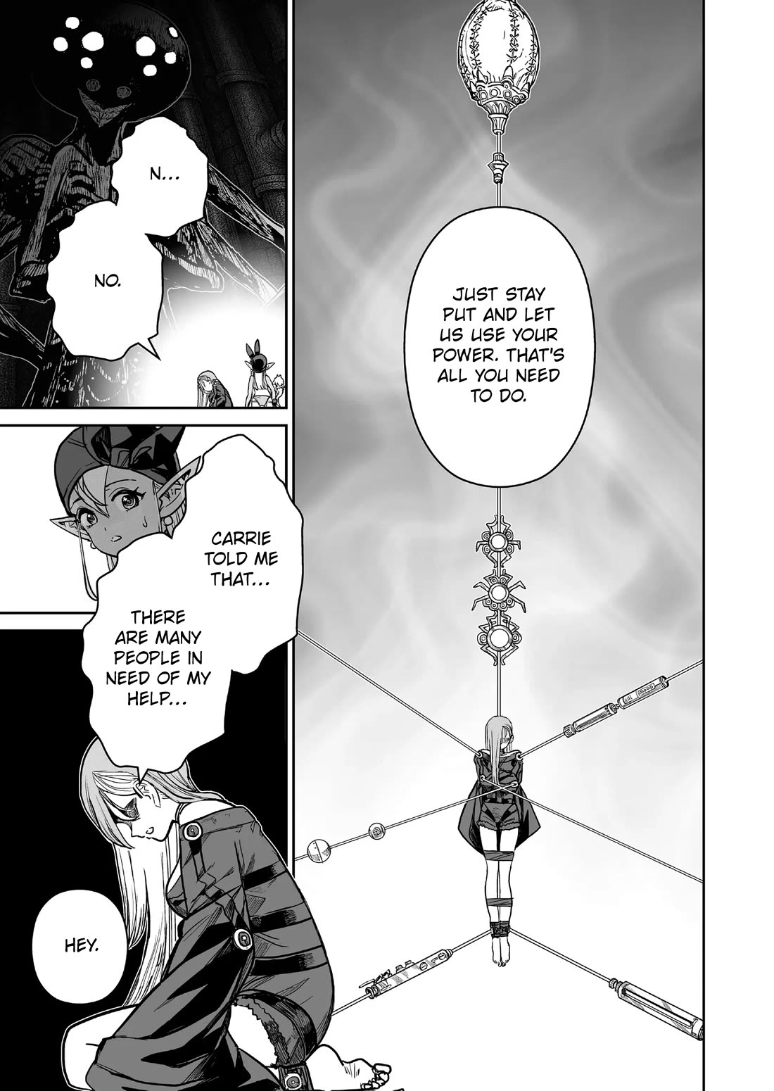 Abandoned: The Hero Who's So Strong He Breaks Every Weapon and the Elf Weaponsmith Chapter 10 page 9 - Chapter 10: Being Needed