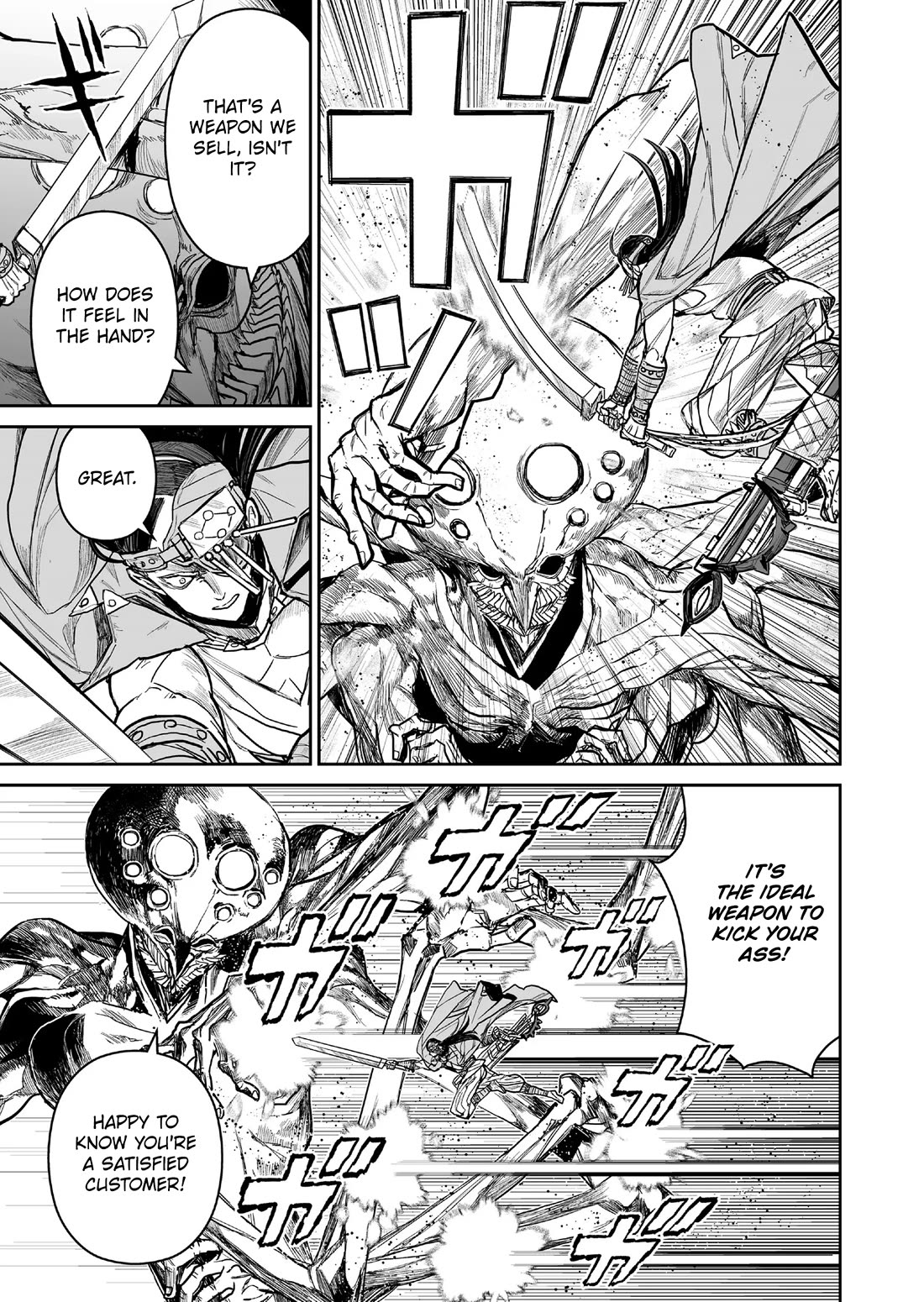 Abandoned: The Hero Who's So Strong He Breaks Every Weapon and the Elf Weaponsmith Chapter 11 page 7 - Chapter 11: Discarded