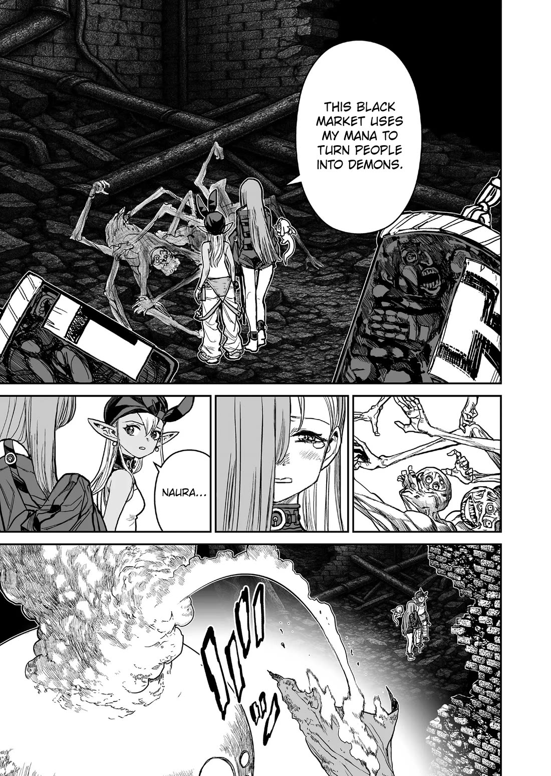Abandoned: The Hero Who's So Strong He Breaks Every Weapon and the Elf Weaponsmith Chapter 12 page 3 - Chapter 12: Weapon Harassment