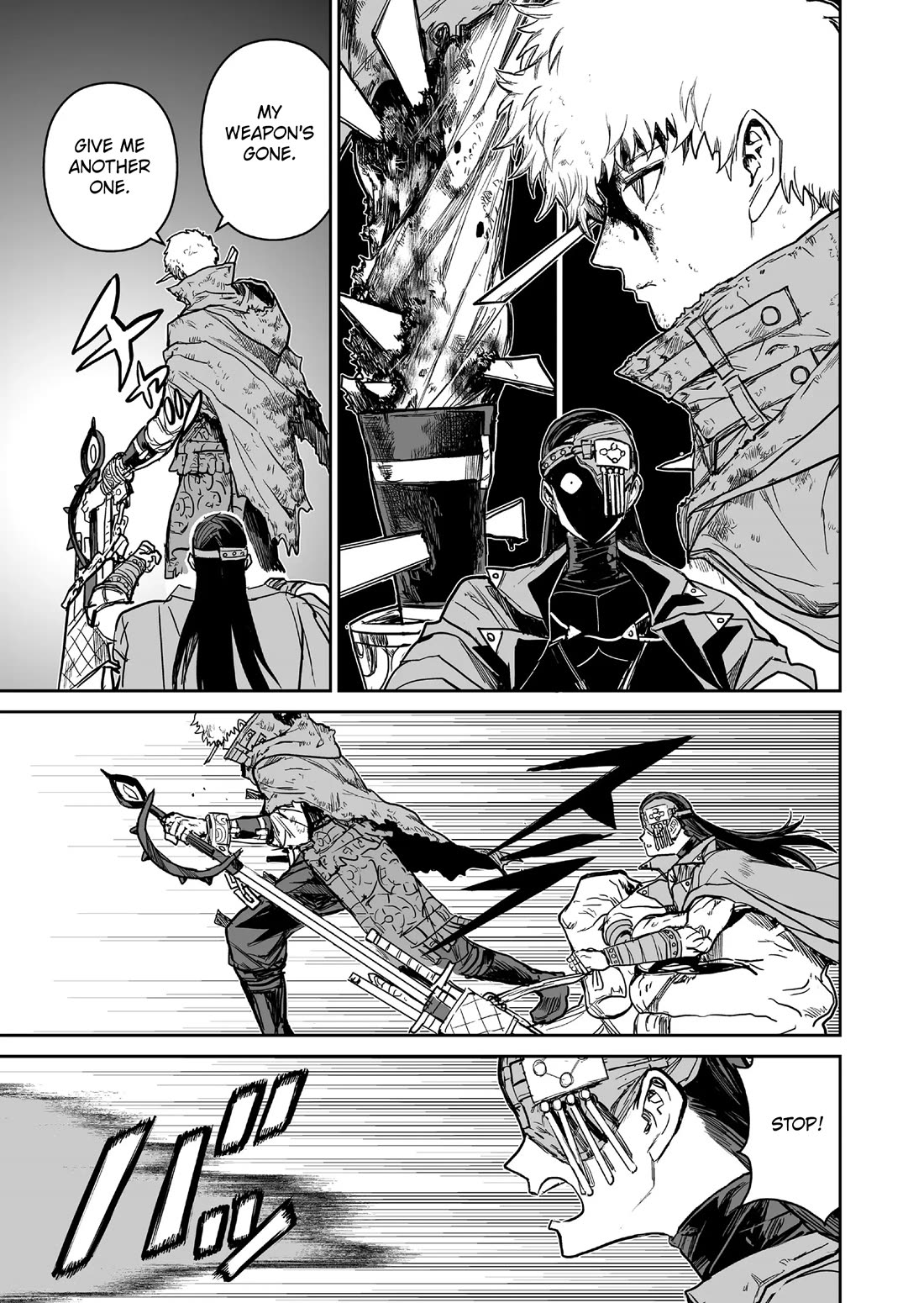Abandoned: The Hero Who's So Strong He Breaks Every Weapon and the Elf Weaponsmith Chapter 12 page 5 - Chapter 12: Weapon Harassment