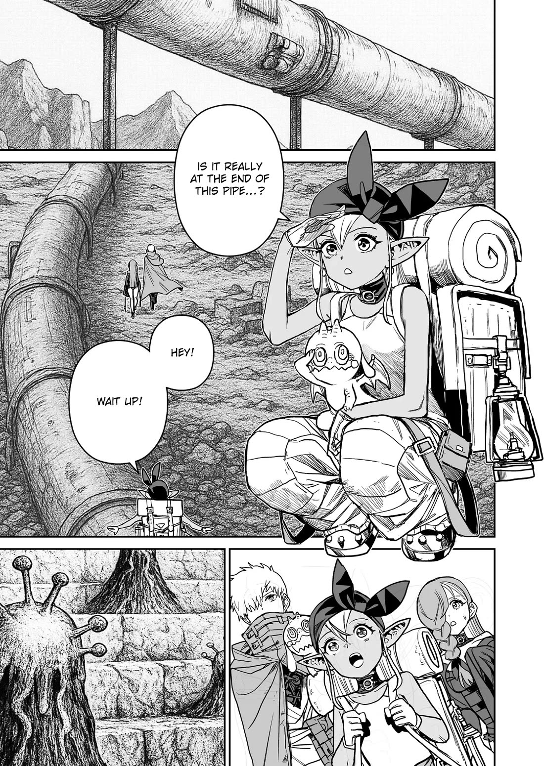 Abandoned: The Hero Who's So Strong He Breaks Every Weapon and the Elf Weaponsmith Chapter 14 page 1 - Chapter 14: Unexpected Reunion