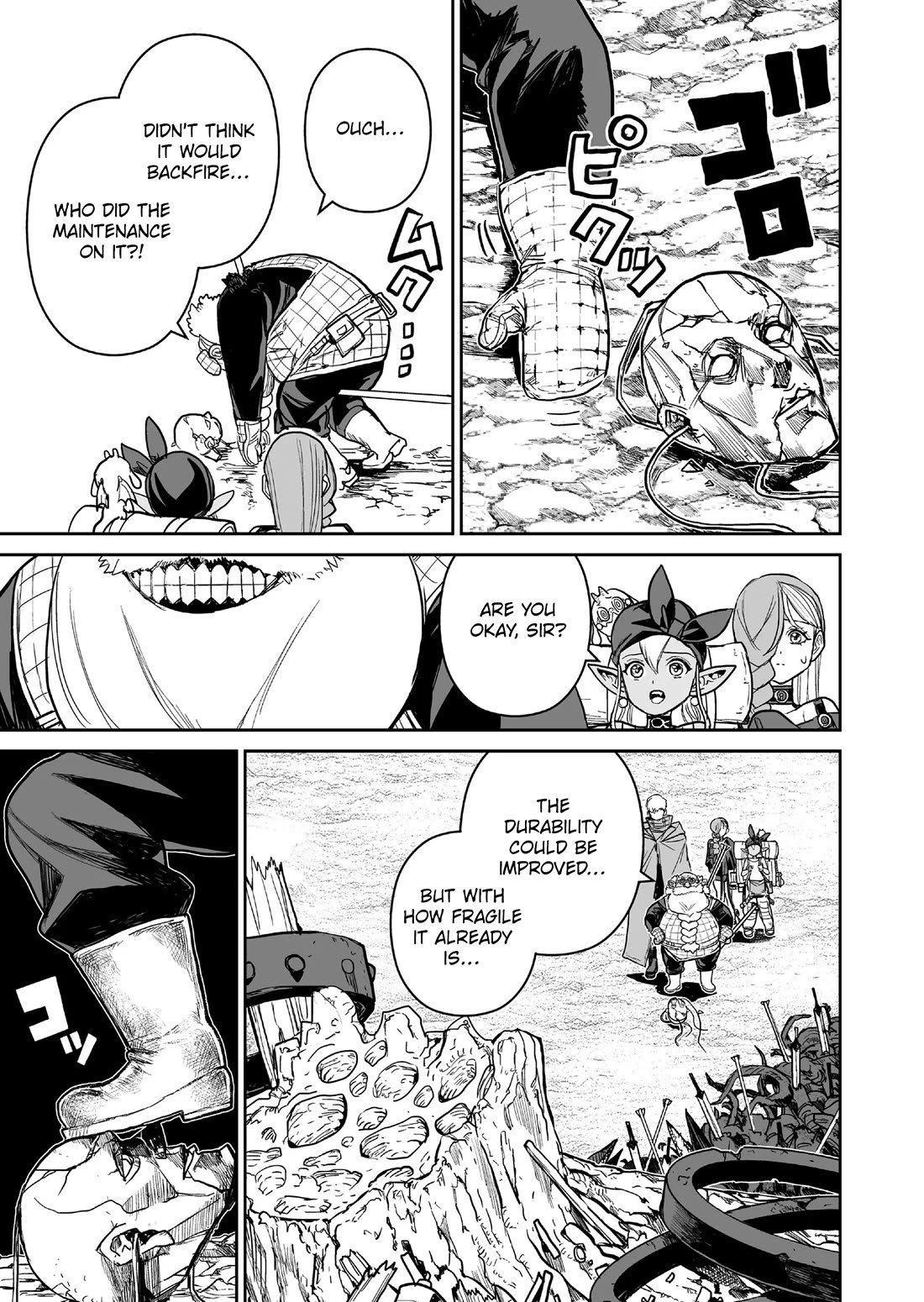 Abandoned: The Hero Who's So Strong He Breaks Every Weapon and the Elf Weaponsmith Chapter 14 page 13 - Chapter 14: Unexpected Reunion