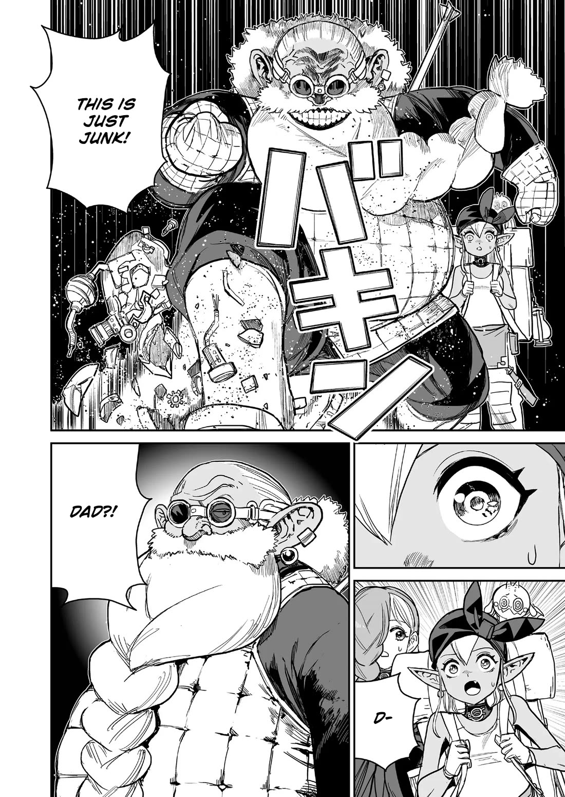 Abandoned: The Hero Who's So Strong He Breaks Every Weapon and the Elf Weaponsmith Chapter 14 page 14 - Chapter 14: Unexpected Reunion