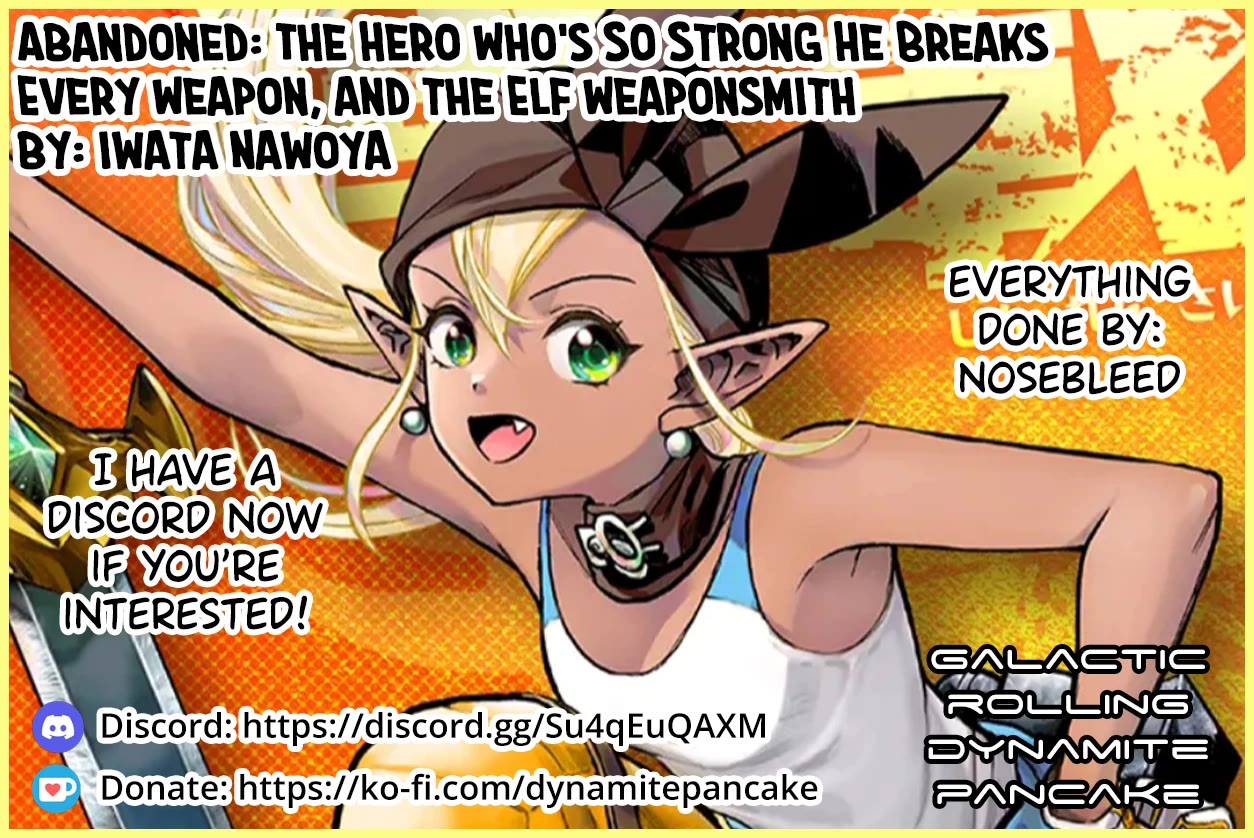 Abandoned: The Hero Who's So Strong He Breaks Every Weapon and the Elf Weaponsmith Chapter 14 page 16 - Chapter 14: Unexpected Reunion