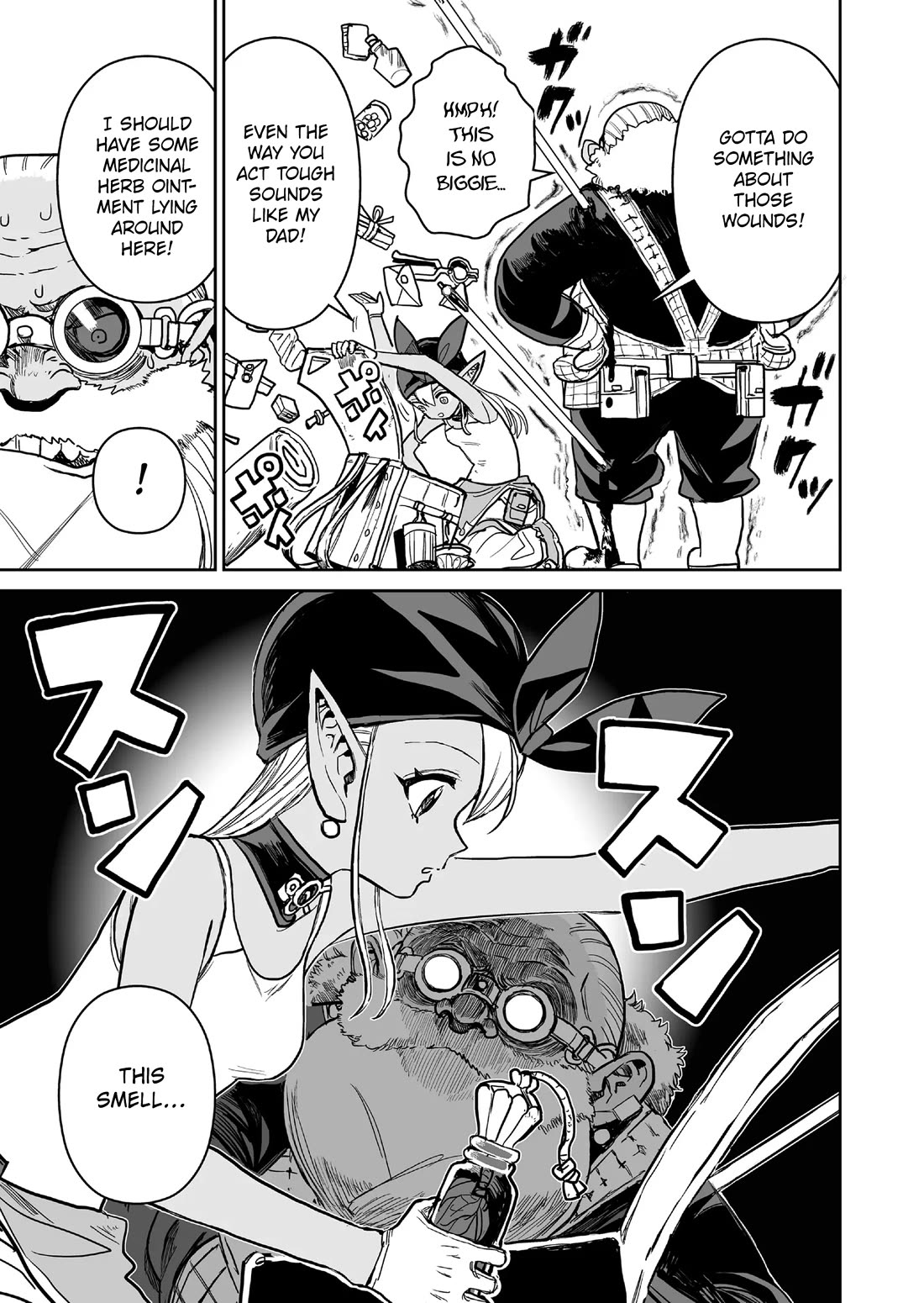 Abandoned: The Hero Who's So Strong He Breaks Every Weapon and the Elf Weaponsmith Chapter 15 page 3 - Chapter 15: Hope of Steel
