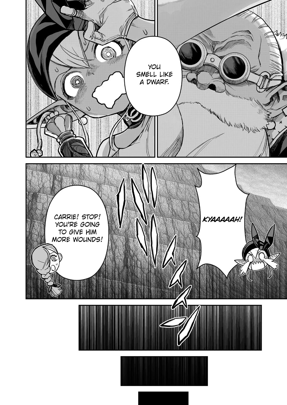 Abandoned: The Hero Who's So Strong He Breaks Every Weapon and the Elf Weaponsmith Chapter 15 page 4 - Chapter 15: Hope of Steel