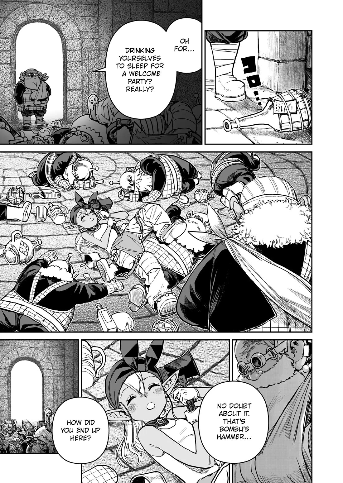 Abandoned: The Hero Who's So Strong He Breaks Every Weapon and the Elf Weaponsmith Chapter 16 page 13 - Chapter 16: The Dwarfs' hope