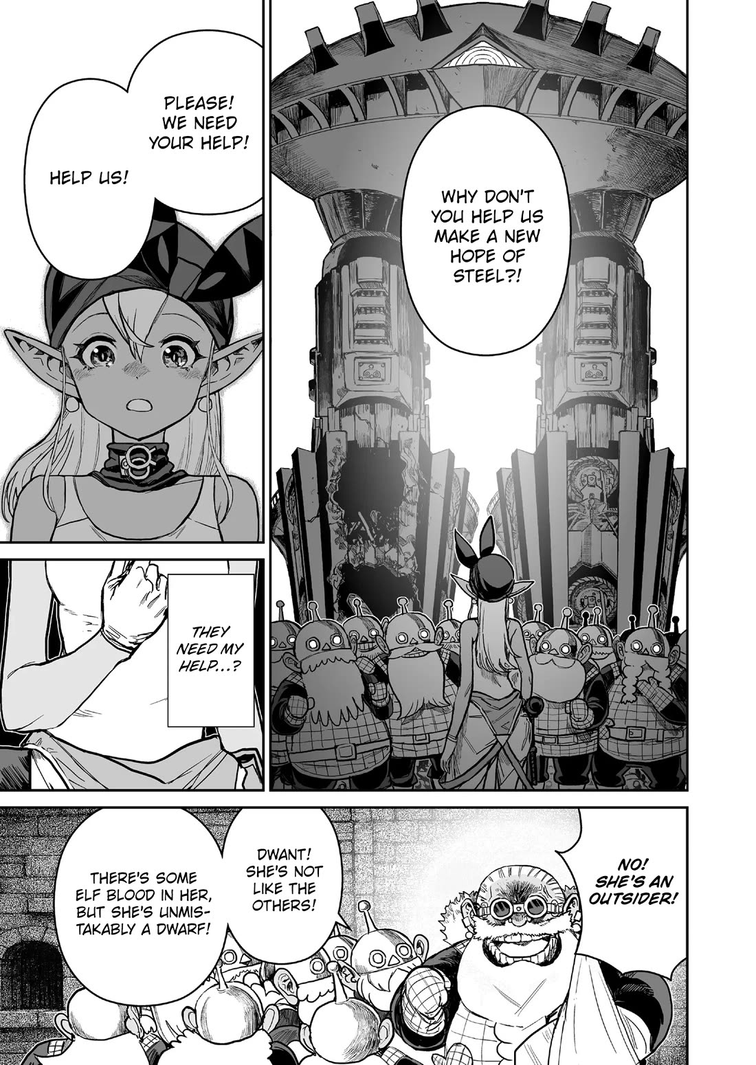 Abandoned: The Hero Who's So Strong He Breaks Every Weapon and the Elf Weaponsmith Chapter 16 page 5 - Chapter 16: The Dwarfs' hope
