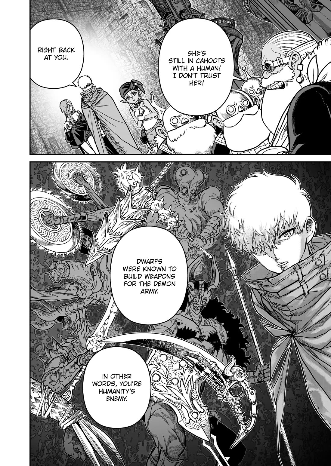 Abandoned: The Hero Who's So Strong He Breaks Every Weapon and the Elf Weaponsmith Chapter 16 page 6 - Chapter 16: The Dwarfs' hope