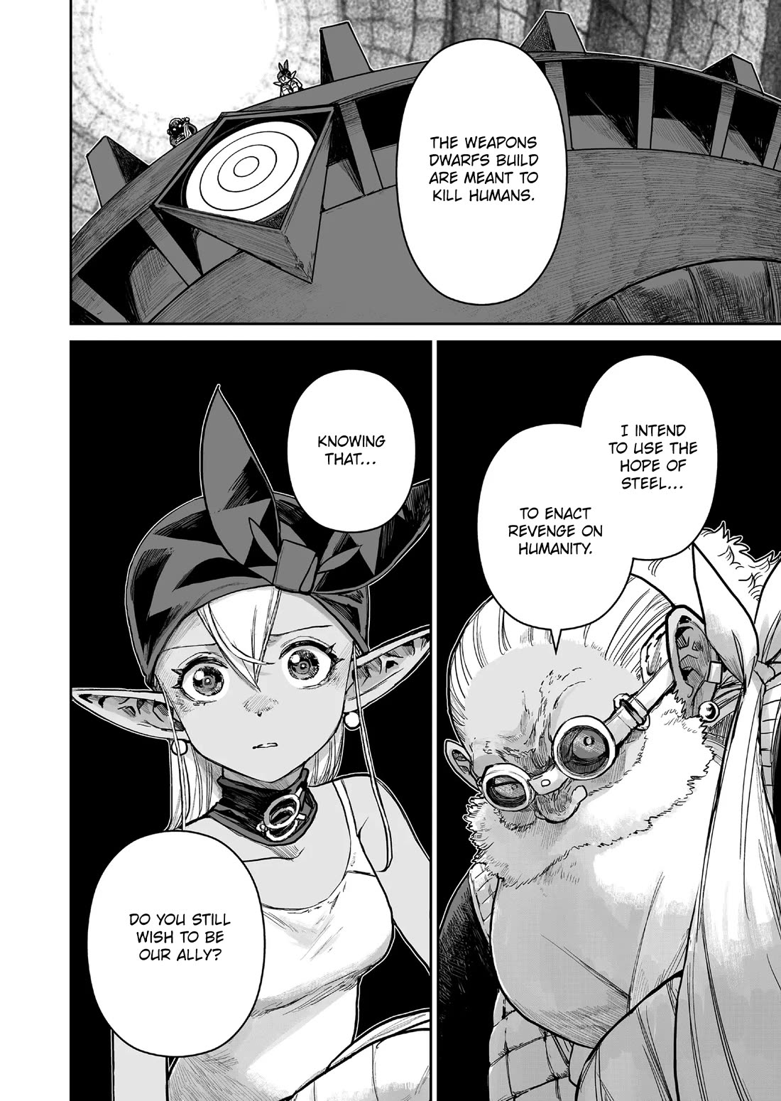 Abandoned: The Hero Who's So Strong He Breaks Every Weapon and the Elf Weaponsmith Chapter 17 page 16 - Chapter 17: Built Together, Destroyed Together