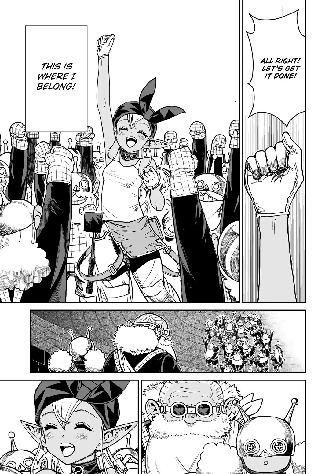Abandoned: The Hero Who's So Strong He Breaks Every Weapon and the Elf Weaponsmith Chapter 17 page 5 - Chapter 17: Built Together, Destroyed Together