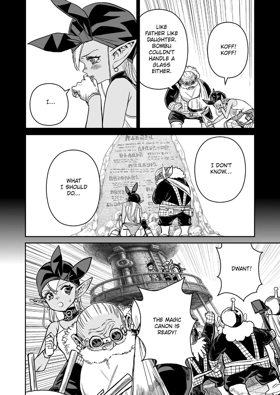 Abandoned: The Hero Who's So Strong He Breaks Every Weapon and the Elf Weaponsmith Chapter 18 page 8 - Chapter 18: The Indominable Dwant