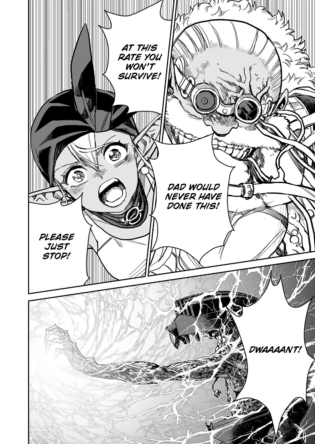 Abandoned: The Hero Who's So Strong He Breaks Every Weapon and the Elf Weaponsmith Chapter 19 page 12 - Chapter 19: A Fortuitous Attack